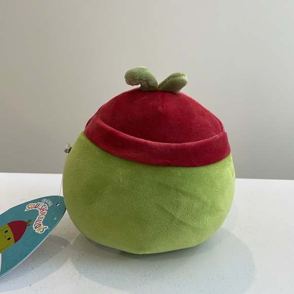NWT 5” Salim the Pickle with Beanie Squishmallow - Picture 2 of 5